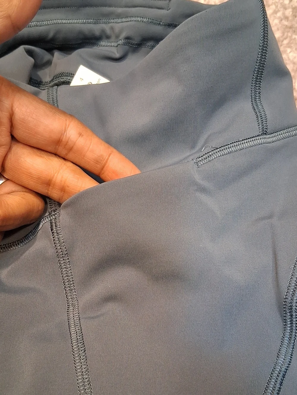 Lululemon Kids Black Active Leggings - Comfortable Stretch Bottoms